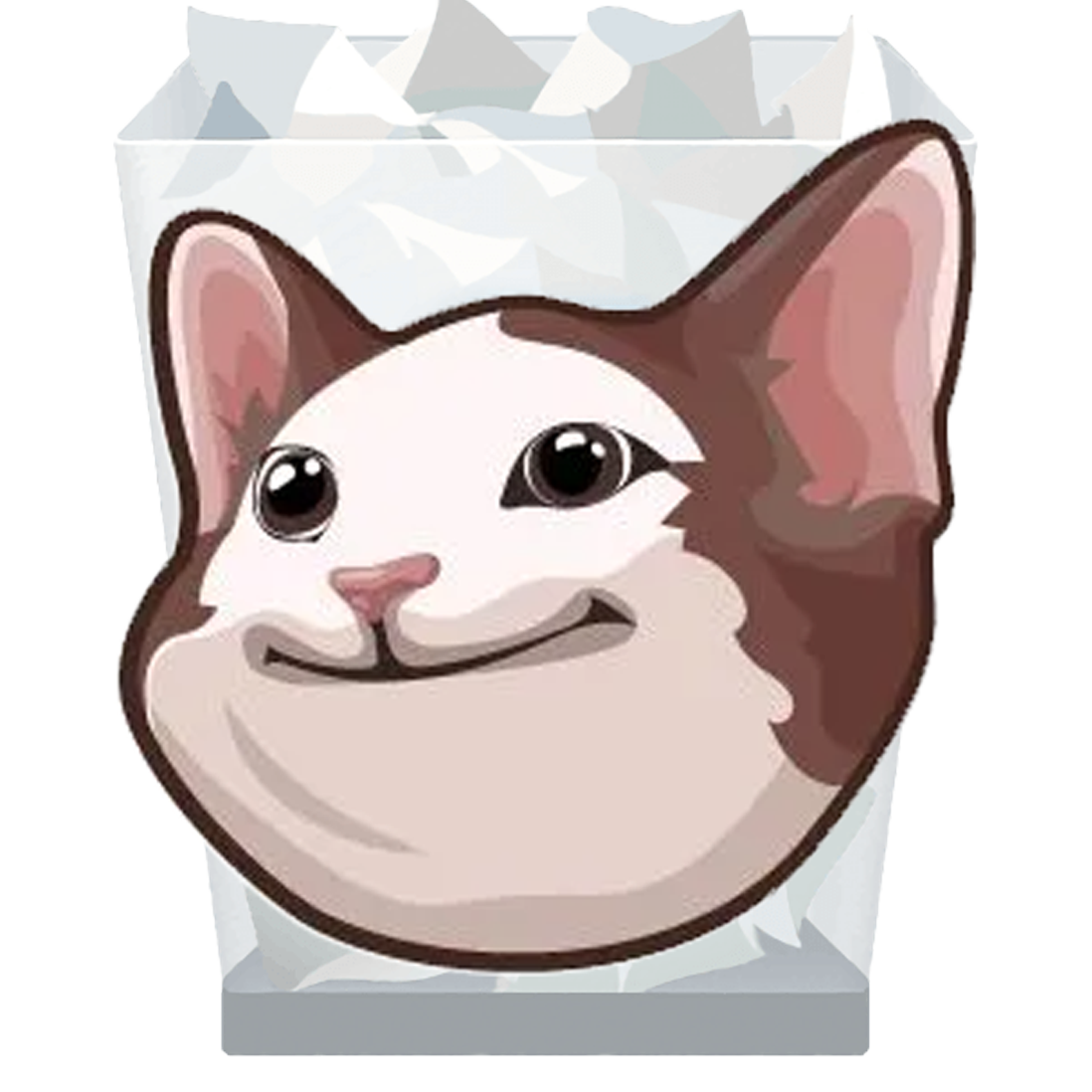PopBinIcon - Pop Cat иконка для корзины Windows